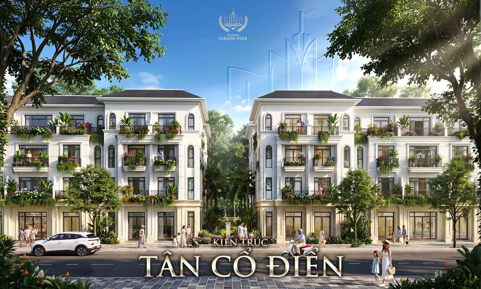 Kiến trúc Tân cổ điển tại Vinhomes Saigon Park